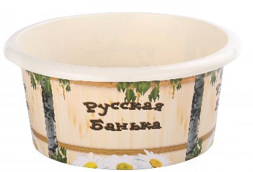 АЛЬТЕРНАТИВА М2554 Таз "Русская банька" 10л