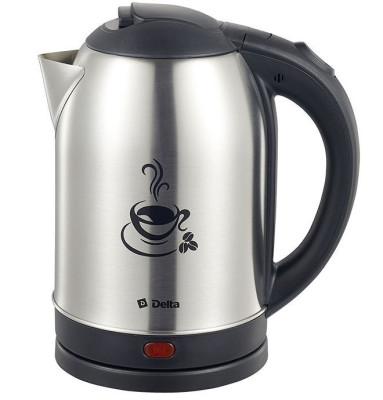 DELTA DL-1333 нерж.,черный COFFEE TIME 2л
