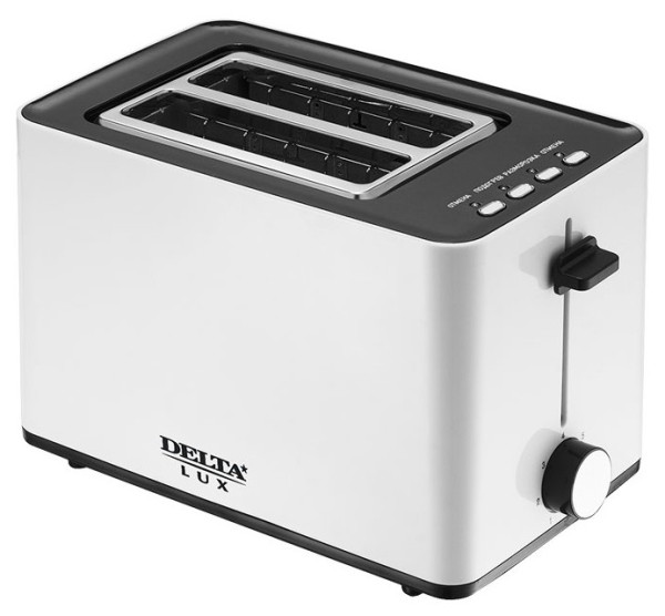 DELTA LUX DL-072 тостер белый