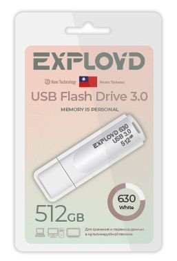 EXPLOYD EX-512GB-630-White USB 3.0