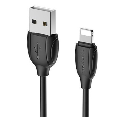 BOROFONE (6931474701756) BX19 USB-8 Pin 2.4A 1.0m черный