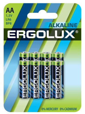 ERGOLUX (14815) Alkaline BL8 LR6