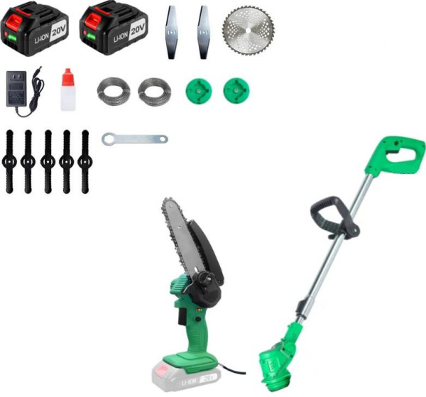 ZITREK (GreenCut 20, GreenSaw 20 Extra Power) 2 в 1, 2х2.0Ач 082-2020