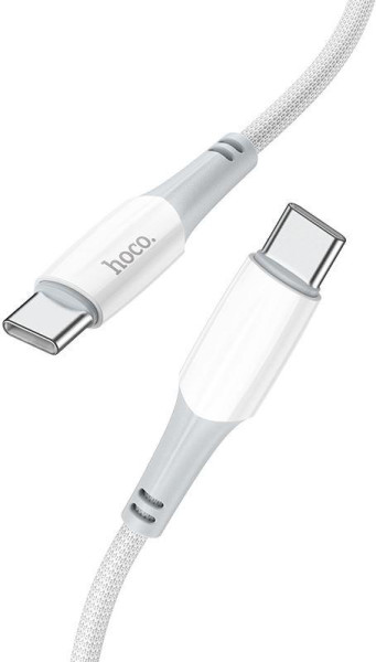 HOCO (6931474760517) X70 USB 3.0A 60W для Type-C Type-C White 1 м