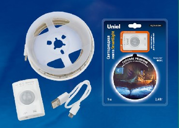 UNIEL UL-00004450 ULS-R21-2,4W/4000K/1,0M/RECH SENSOR Smart Light блистер