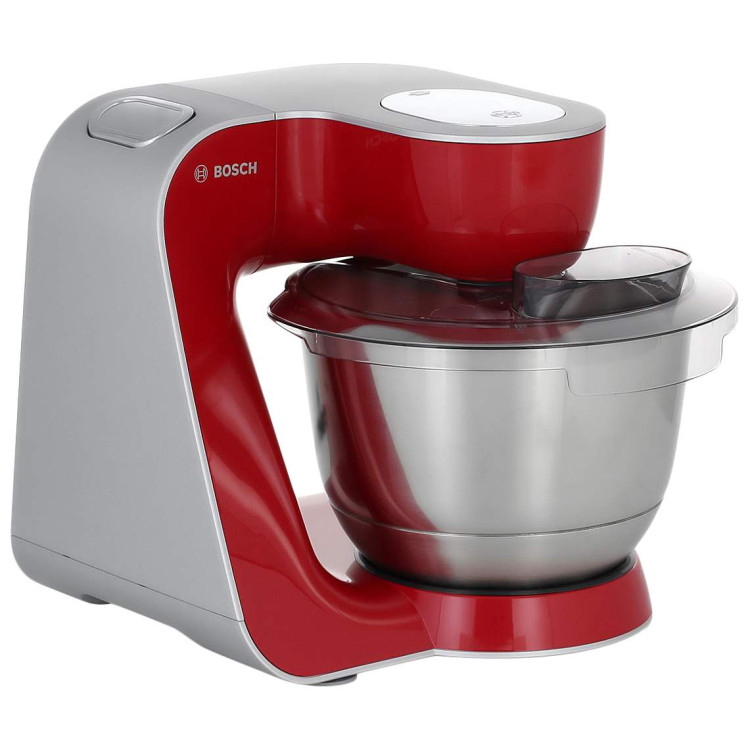 Кухонная машина Bosch Mum5 MUM58720 планетар.вращ. 1000Вт красный/серебристый