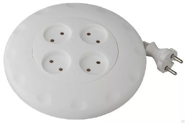 SMARTBUY SBE-10-3-03-W 3 гнезда 3 метра (10А/2,2кВт) круглый белый