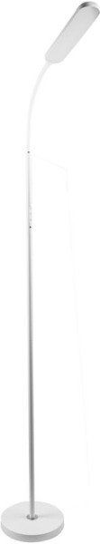 ULTRAFLASH (15733) UF-831 C01 белый (LED cвет-к напольный, торшер, 12Вт,3000-6500К ССТ, 3 ур ярк.)
