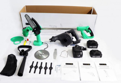 ZITREK (GreenCut 20, ZKBL20, GreenSaw 20 Extra Power) 3 в 1, 1х2.0Ач, 1х4.0Ач 082-2022