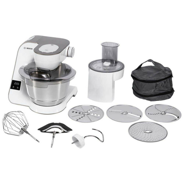 Кухонная машина Bosch Mum5 MUM5XW10 планетар.вращ. 1000Вт белый/бежевый