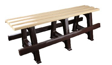 АЛЬТЕРНАТИВА М4910 Скамейка 120х40х42мм (бежево-коричневый)