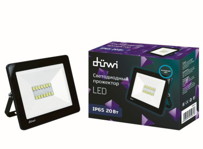 DUWI 25061 6 20W 6500K Прожектор светодиодный