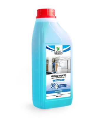 CLEAN&GREEN CG8005 Моющее средство с дезинфицирующим эффектом "Disinfector" (концентрат) 1 л.