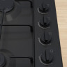 Газовая варочная поверхность Bosch PBP6C6K80Q, 4 конфорки, эмалированная сталь, 7400 Вт