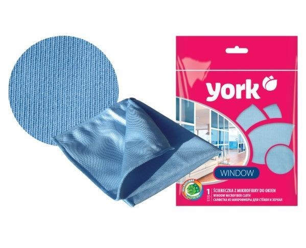 YORK салфетка из микрофибры для окон 026150.