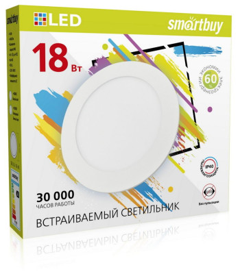 SMARTBUY (SBL-DL-18-4K) DL 18w00K/IP20
