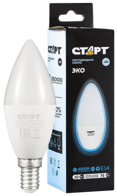 СТАРТ LEDCANDLEE14 10W 40 WS