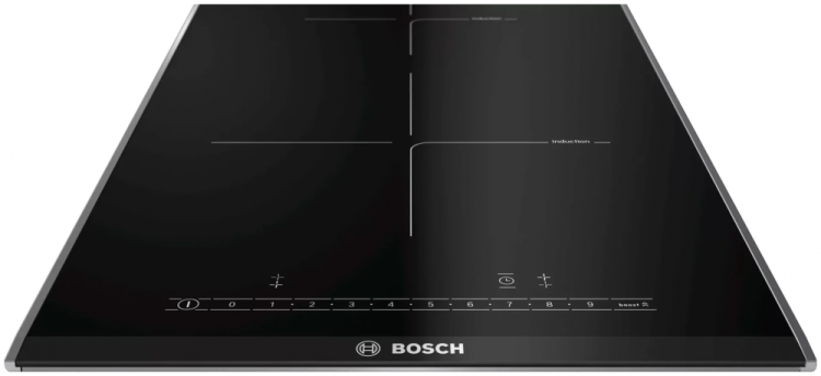 Индукционная варочная панель Bosch PIB375FB1E/Домино, 30 см, индукция, скошенный край