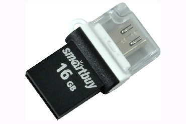 SMARTBUY (SB16GBPO-K) 16GB POKO SERIES OTG BLACK