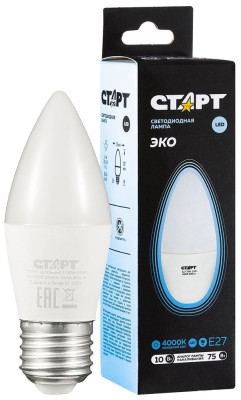 СТАРТ LEDCANDLEE27 10W 40 WS