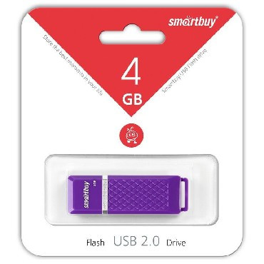SMARTBUY (SB4GBQZ-V) 4GB QUARTZ SERIES VIOLET