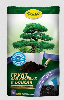 ФАСКО Грунт Цветочное счастье для хвойных и бонсай 5л