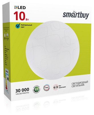 SMARTBUY (SBL-Cube-10-W-6K) белый 10W Cube