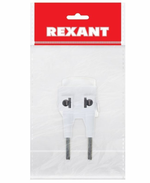 REXANT (11-1065) АДАПТЕР СЕТЕВОЙ "КОЗЬЯ НОЖКА" 220В, 10А