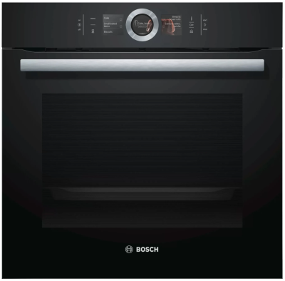 Электрический духовой шкаф Bosch HSG636BB1, черный