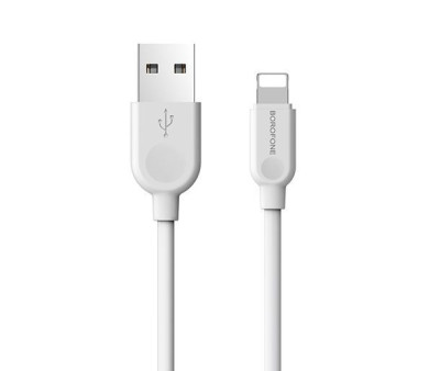 BOROFONE (6957531089971) BX14 USB-8 Pin 2A 1.0m белый
