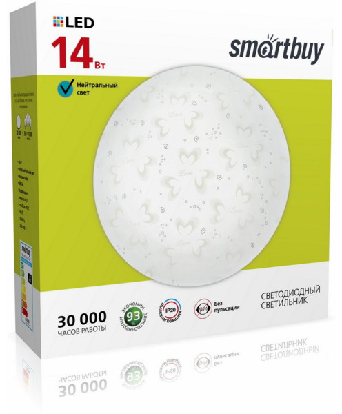SMARTBUY (SBL-MD-14-W-6K) белый 14W Mood