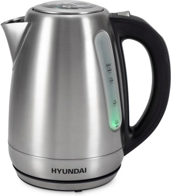 HYUNDAI HYK-S8408 1.7л. 2200Вт серебристый матовый/черный (нержавеющая сталь)