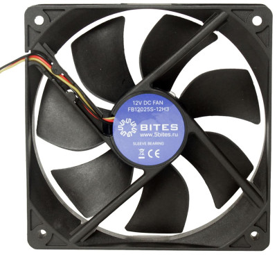 5BITES FB12025S-12H3 120X25 / SLEEVE / 1800RPM / 3P