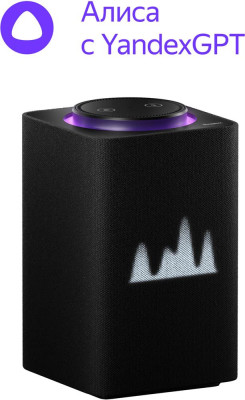 ЯНДЕКС YNDX-00053K Умная колонка Станция Макс Zigbee, 65Вт, с Алисой, графитовый