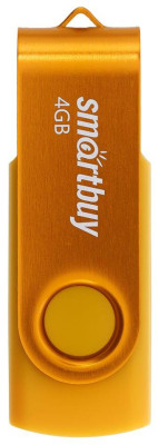 SMARTBUY (SB004GB2TWY) UFD 2.0 004GB Twist Yellow