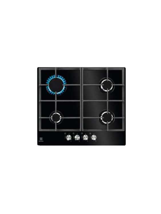 Газовая варочная поверхность Electrolux KGG6426K, 4 конфорки, закаленное стекло, 7950 Вт