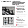 Газовая варочная поверхность Electrolux KGS6426SX, 4 конфорки, нержавеющая сталь, 7800 Вт