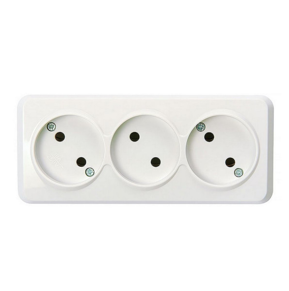 SMARTBUY (SBE-03w-10-S3-N) Юпитер, 3-местная, белый