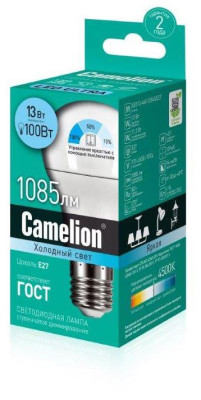 CAMELION (14728) LED13-A60/SDB/E27