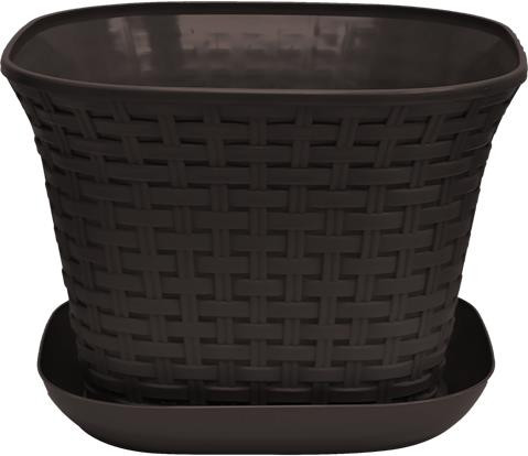 VIOLET "Ротанг" 9,1 л с поддоном (венге) 369105