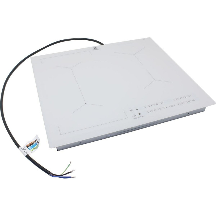 Индукционная варочная поверхность Electrolux EIV63440BW, 4 конфорки, с зоной расширения, стеклокерамика, 7800 Вт