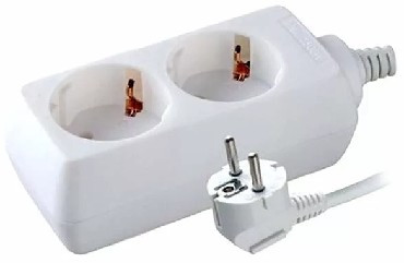 VOLSTEN S 2x3-Z (э/удл., земля 2 гн. 3 м., 10А, 2200 Вт.)