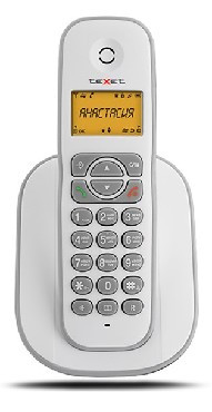TEXET TX-D4505A DECT белый-серый