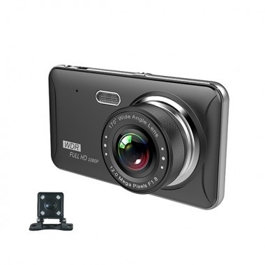 SHO-ME FHD-925 ( 4", TOUCH SCREEN, 2 камеры)