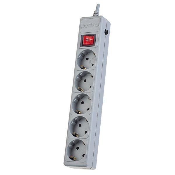 PERFEO (PF_A4659) "POWER+" - 5 роз - 1,8м - серый
