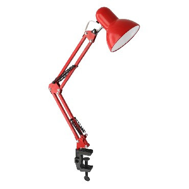 ULTRAFLASH UF-312P С04 красный (Светильник настольный,230V 60W)