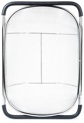 ATTRIBUTE AGS134 Корзина в раковину STEEL TOUCH 34х24см