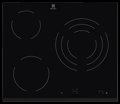 Электрическая варочная панель Electrolux EHF 6232 FOK, черный