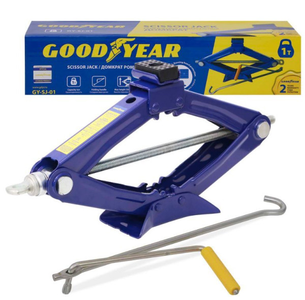 GOODYEAR GY000910 домкрат GY-SJ-01 1 Т 95-350 ММ