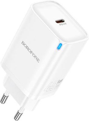 BOROFONE (6941991117527) BA86A 1Type-C 3.0A PD 45W быстрая зарядка , White